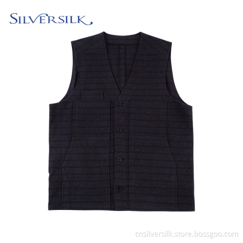 England Style formal plaid waistcoat for wedding
